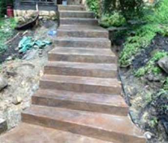 Concrete stairs – Steubenville, OH